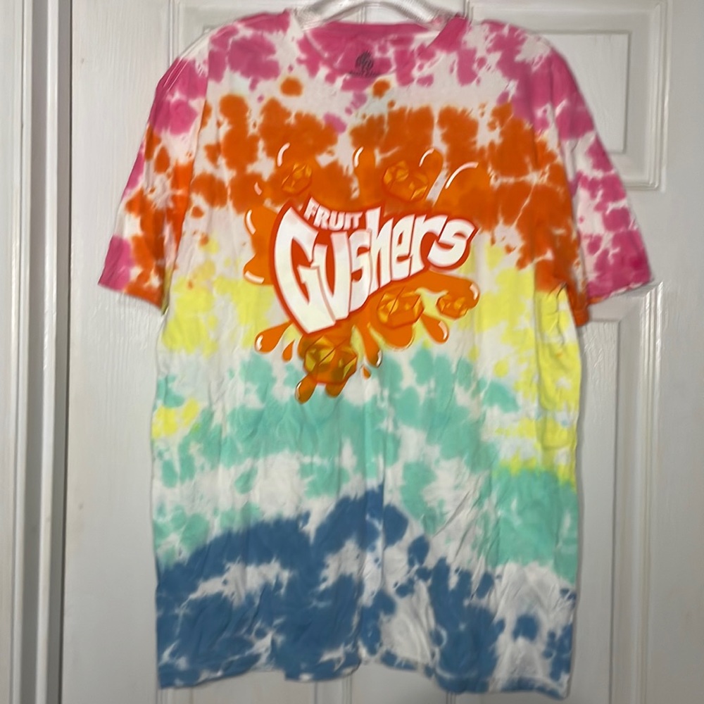 Ladies Size Medium Tye-Dyed “Gushers” T-shirt